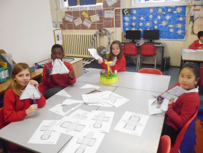 Year 5 - 3D Nets - Daubeney Primary School