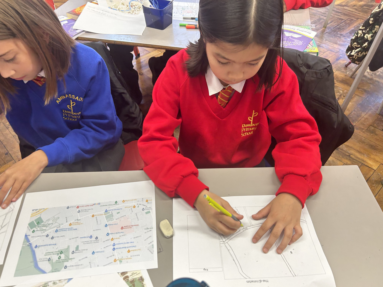 Primary Mapping Area Year 6 - Mapping Day 2024 - Daubeney Primary School